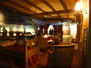 A room of a first class guest